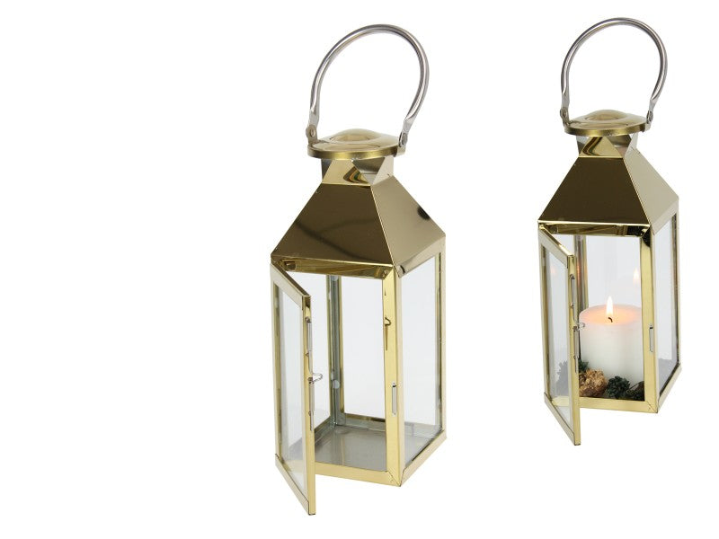28cm Gold Lantern