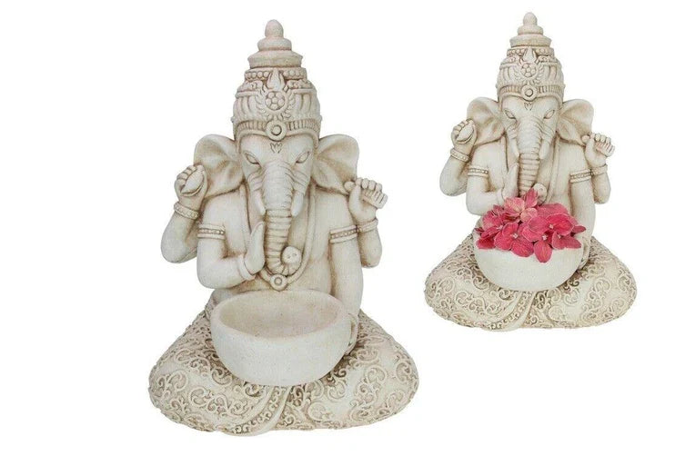 51cm Ganesh Holding Offering Bowl