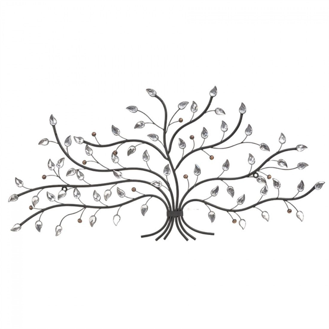 100.5cm Tree Wall Art, Clear Acrylic