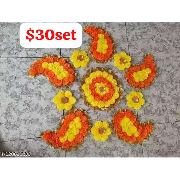 Diwali Rangoli Mats – Multiple Designs & Sizes for Festive Decor