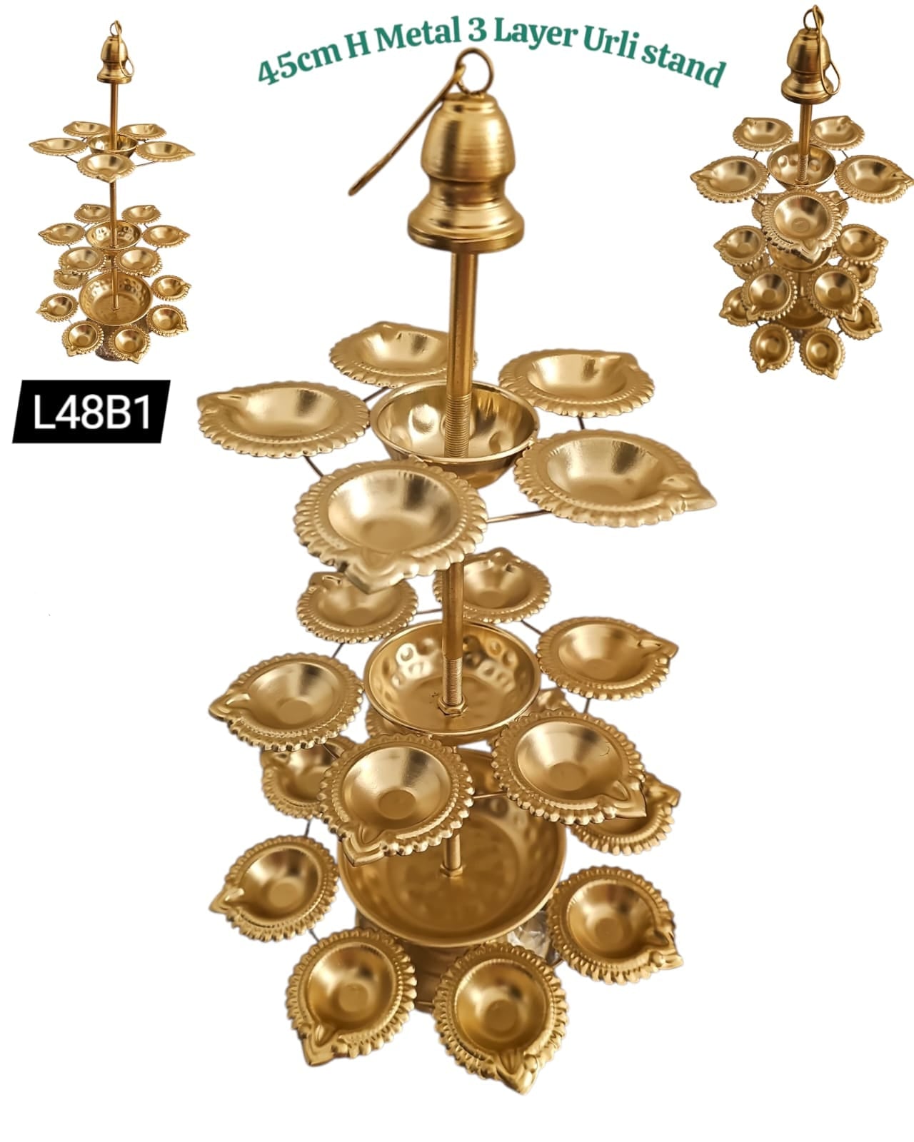 Buy Urli Bowl with Diya Stand